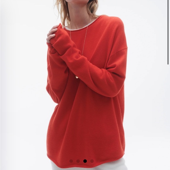 Women's Red Sweater